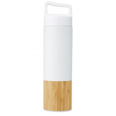 Logotrade promotional products photo of: Torne 540 ml  stainless steel bottle with bamboo outer wall
