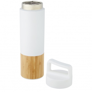 Logotrade promotional product image of: Torne 540 ml  stainless steel bottle with bamboo outer wall