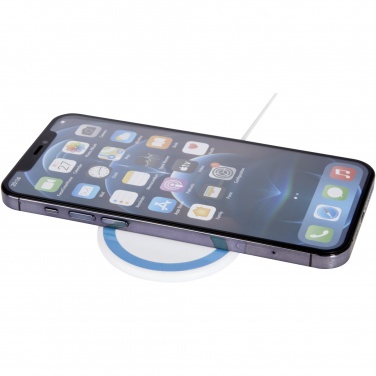 Logo trade promotional giveaway photo of: Peak 10W magnetic wireless charging pad