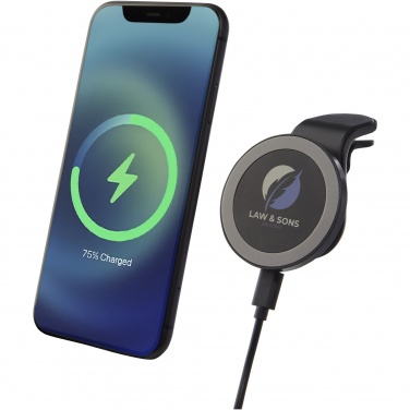 Logotrade promotional gift picture of: Magclick 10W wireless magnetic car charger