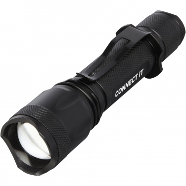 Logo trade promotional merchandise image of: Mears 5W rechargeable tactical flashlight