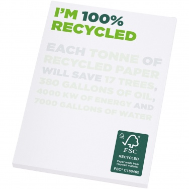 Logo trade corporate gifts picture of: Desk-Mate® A7 recycled notepad
