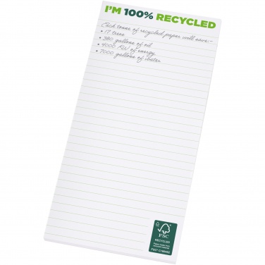 Logotrade promotional giveaway picture of: Desk-Mate® 1/3 A4 recycled notepad