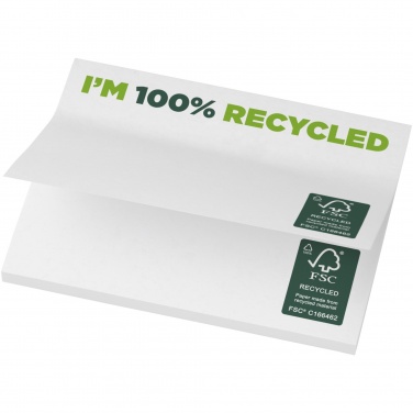 Logo trade promotional gifts picture of: Sticky-Mate® recycled sticky notes 100x75 mm