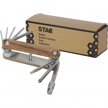 Logotrade promotional giveaways photo of: Fixie 8-function wooden bicycle multi-tool