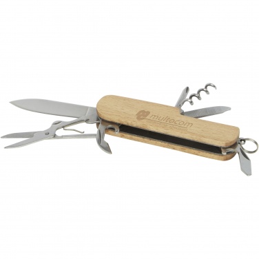 Logotrade promotional items photo of: Richard 7-function wooden pocket knife