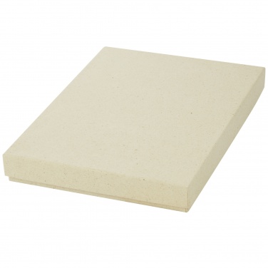 Logotrade promotional merchandise picture of: Verde 3-piece grass paper stationery gift set