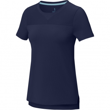 Logo trade corporate gifts picture of: Borax short sleeve women's GRS recycled cool fit t-shirt