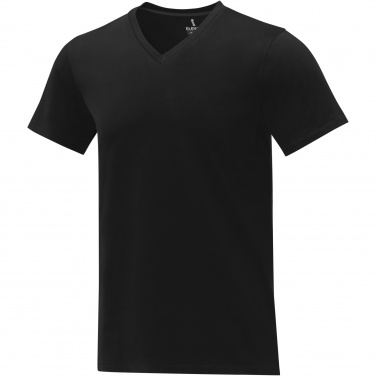 Logo trade promotional items picture of: Somoto short sleeve men's V-neck t-shirt 