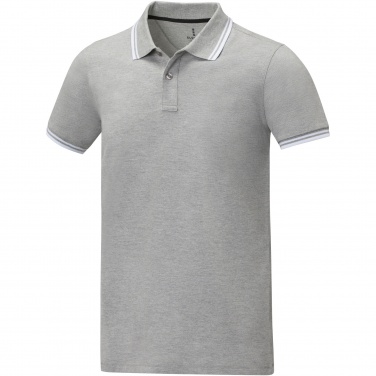 Logotrade promotional gift image of: Amarago short sleeve men's tipping polo