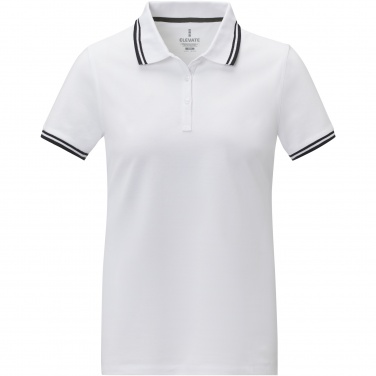 Logo trade business gifts image of: Amarago short sleeve women's tipping polo