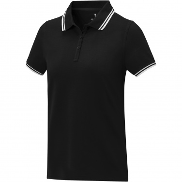 Logotrade advertising products photo of: Amarago short sleeve women's tipping polo