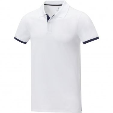 Logo trade promotional item photo of: Morgan short sleeve men's duotone polo