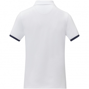 Logo trade advertising products image of: Morgan short sleeve women's duotone polo