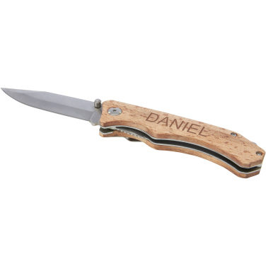 Logo trade promotional giveaway photo of: Dave pocket knife with belt clip