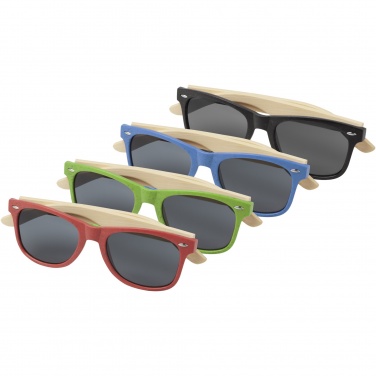 Logo trade promotional merchandise image of: Sun Ray bamboo sunglasses
