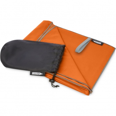 Logo trade promotional item photo of: Pieter recycled PET ultra lightweight and quick dry towel 130 x 80 cm