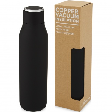 Logo trade promotional product photo of: Marka 600 ml copper vacuum insulated bottle with metal loop