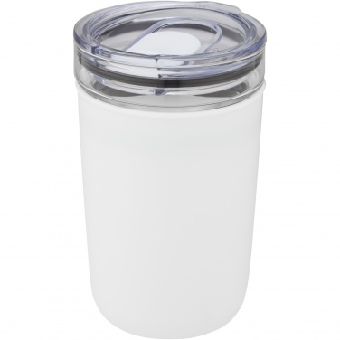 Logo trade promotional giveaway photo of: Bello 420 ml glass tumbler with recycled plastic outer wall