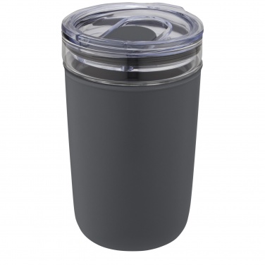Logo trade promotional items image of: Bello 420 ml glass tumbler with recycled plastic outer wall