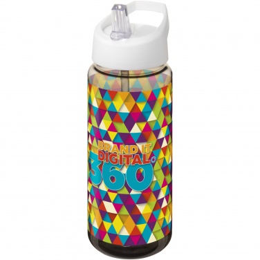 Logo trade corporate gifts picture of: H2O Active® Octave Tritan™ 600 ml spout lid sport bottle