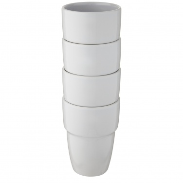 Logo trade promotional giveaways picture of: Staki 4-piece 280 ml stackable mug gift set