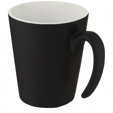 Logo trade advertising products image of: Oli 360 ml ceramic mug with handle