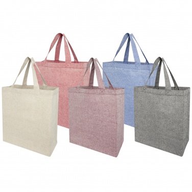 Logotrade promotional product picture of: Pheebs 150 g/m² recycled gusset tote bag 13L