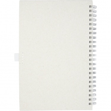 Logo trade promotional giveaway photo of: Dairy Dream A5 size reference recycled milk cartons spiral notebook