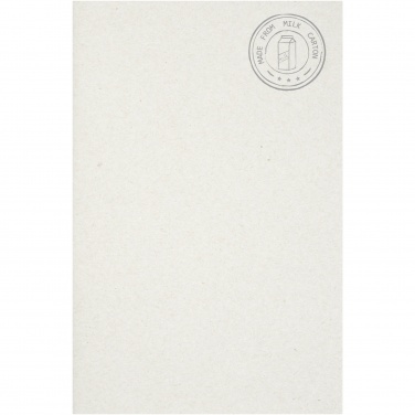 Logo trade promotional giveaway photo of: Dairy Dream A5 size reference recycled milk cartons cahier notebook
