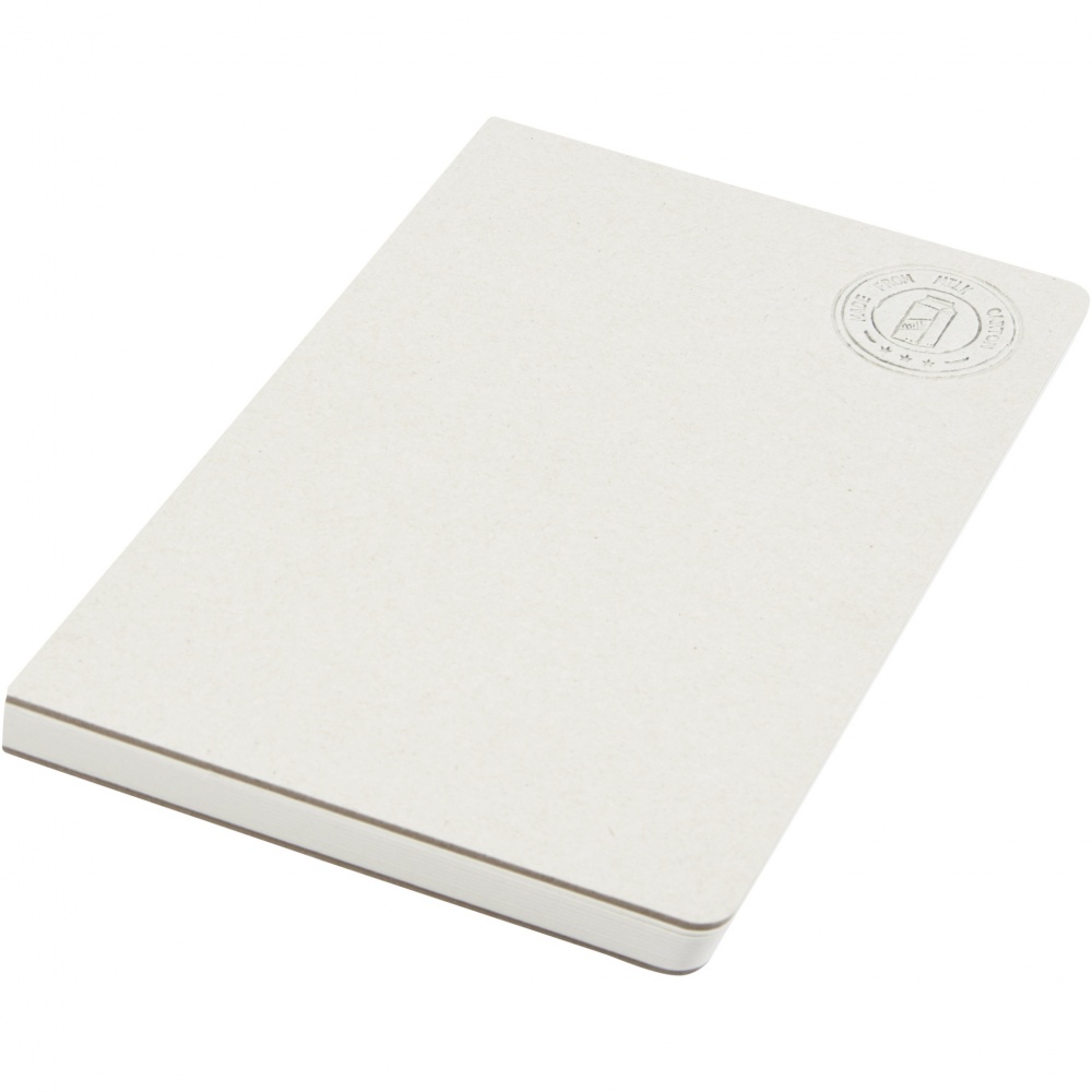 Logotrade promotional item picture of: Dairy Dream A5 size reference recycled milk cartons spineless notebook