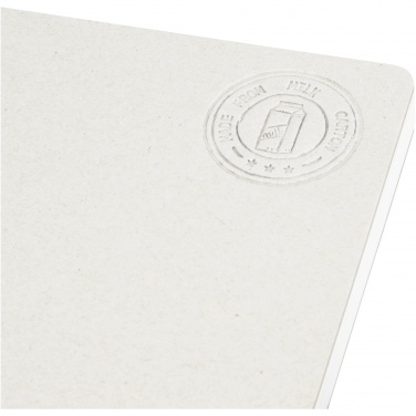 Logotrade promotional product image of: Dairy Dream A5 size reference recycled milk cartons spineless notebook