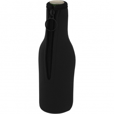 Logo trade promotional product photo of: Fris recycled neoprene bottle sleeve holder