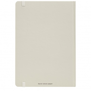 Logotrade promotional merchandise photo of: Karst® A5 stone paper hardcover notebook - lined