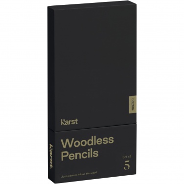 Logo trade business gift photo of: Karst® 5-pack 2B woodless graphite pencils