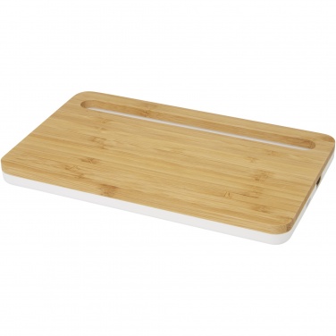 Logo trade promotional items image of: Medake 10W bamboo wireless charger