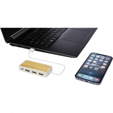 Logo trade corporate gifts image of: Terrazzo USB 2.0 hub