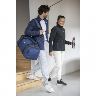 Logo trade promotional items image of: Amber men's GRS recycled full zip fleece jacket