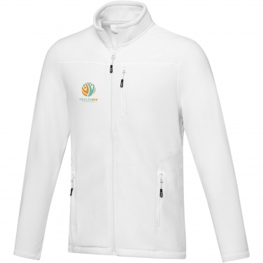 Logotrade promotional product image of: Amber men's GRS recycled full zip fleece jacket