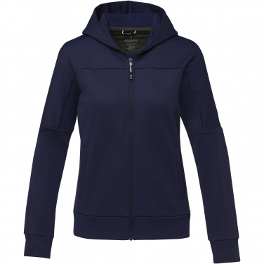 Logo trade promotional giveaways picture of: Nubia women's performance full zip knit jacket