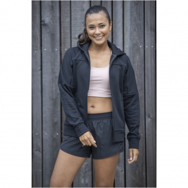 Logo trade promotional merchandise picture of: Nubia women's performance full zip knit jacket