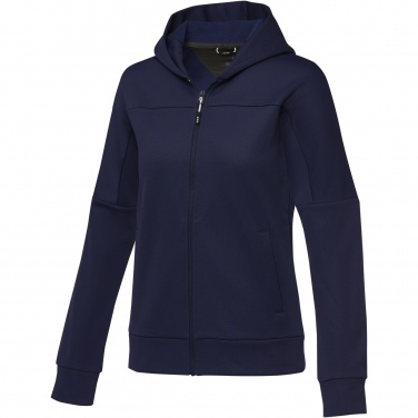 Logo trade promotional giveaways image of: Nubia women's performance full zip knit jacket