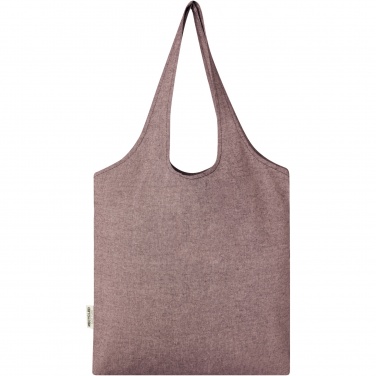Logotrade promotional gift image of: Pheebs 150 g/m² recycled cotton trendy tote bag 7L