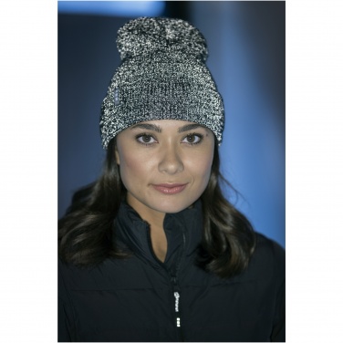 Logo trade business gift photo of: Rigi reflective beanie