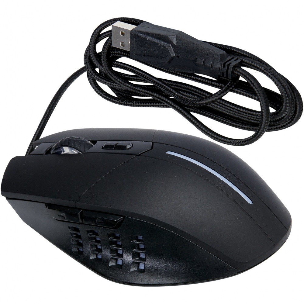 Logo trade promotional gifts picture of: Gleam RGB gaming mouse