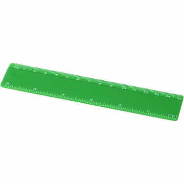 Logo trade corporate gifts picture of: Refari 15 cm recycled plastic ruler