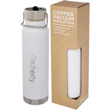 Logo trade promotional giveaways image of: Thor 750 ml copper vacuum insulated sport bottle