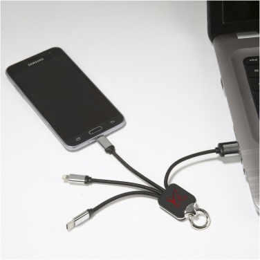 Logo trade corporate gifts picture of: SCX.design C15 quatro light-up cable