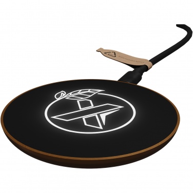 Logotrade advertising product picture of: SCX.design W13 10W wooden wireless charging station