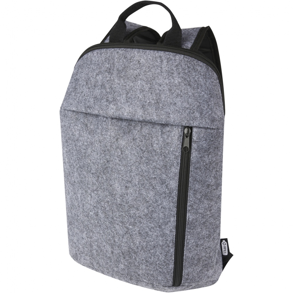 Logotrade advertising products photo of: Felta GRS recycled felt cooler backpack 7L